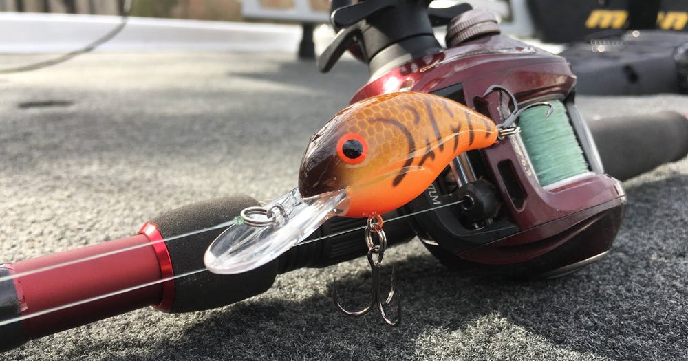 Bandit Crankbait - Crawfish Color