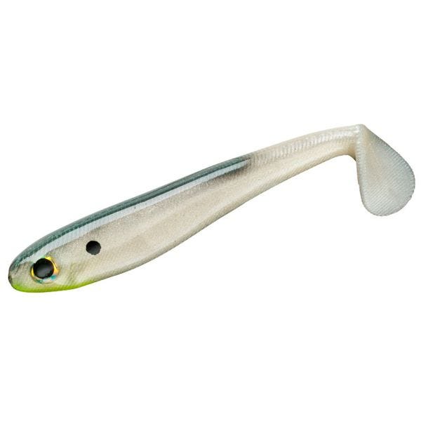 YUM LPT G Shad Minnow Baitfish Soft Plastic Swimbait 4 5ct SPECKLED TROUT  GLASS