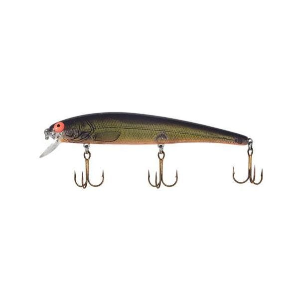 Bomber Long A Fishing Lure - Chartreuse Flash/Black Back Orange Belly - 4  1/2 in