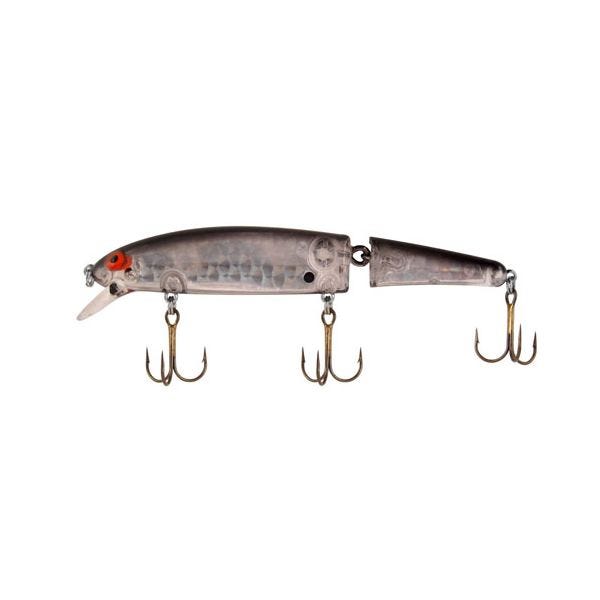 Bomber Jointed Long A Fishing Lure Silver Prism Black Back 4 1 2 in