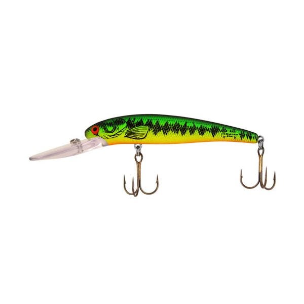 Bomber Deep Long A Fishing Lure - Fire Tiger Bass - 4 1/2 in