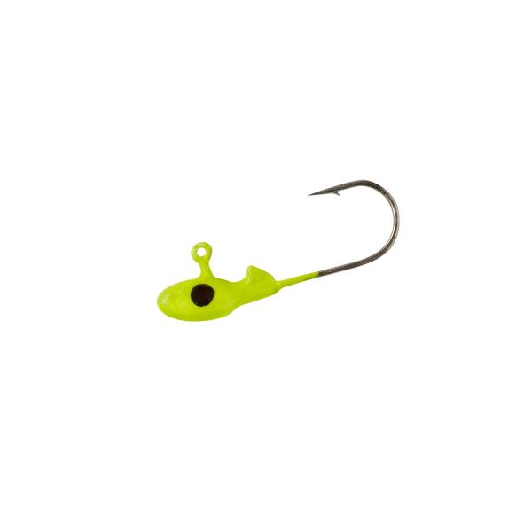 Bobby Garland® Mo' Glo Jig Heads-Chartreuse Glo-1/16 oz