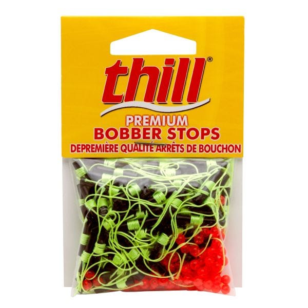 Thill Premium Bobber Stops - Fluorescent Yellow - 100