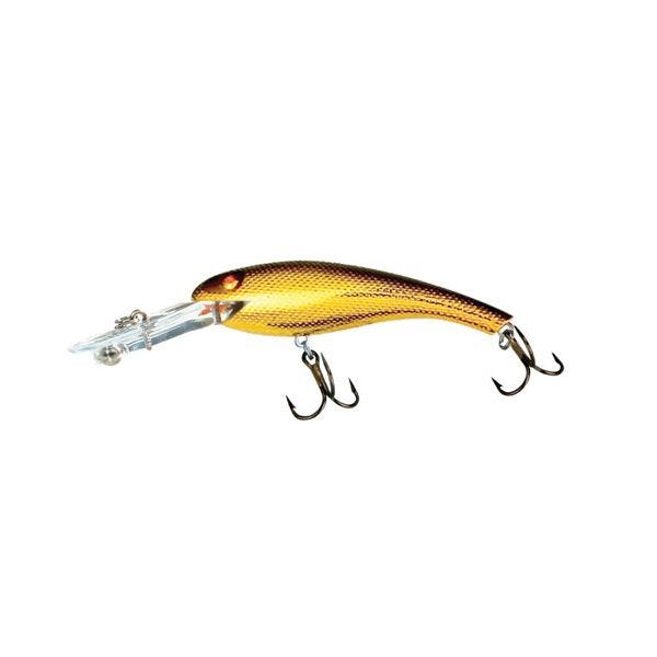 Cotton Cordell Wally Diver Fishing Lure - Gold/Black - 2 1/2 in