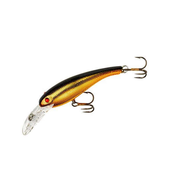 Cotton Cordell Wally Diver Fishing Lure - Gold/Black - 3 1/8 in