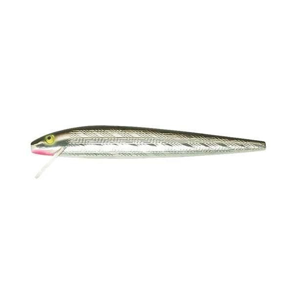 Rebel Jointed Minnow Fishing Lure - Silver/Blue - 5 1/2 in