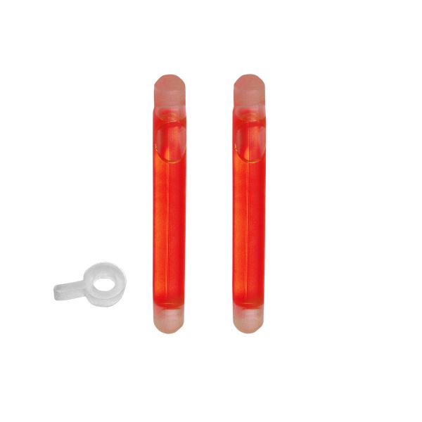 Thill Bobber Brite Glow Sticks - Red - 3 in