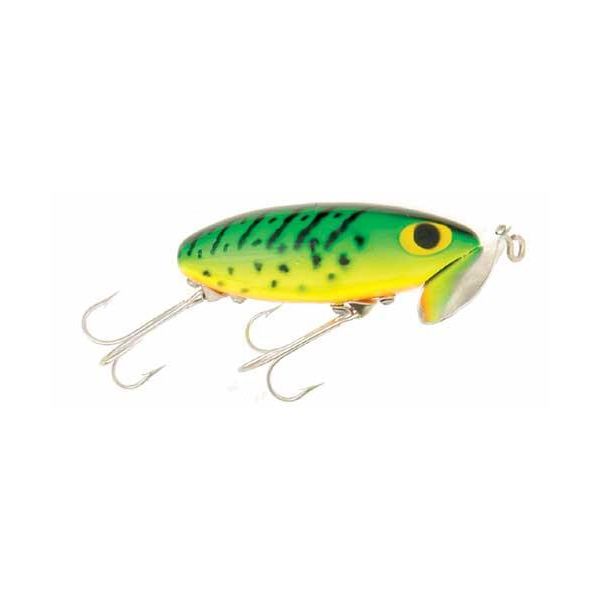 Arbogast Jitterbug Fishing Lure - Fire Tiger - 3 in