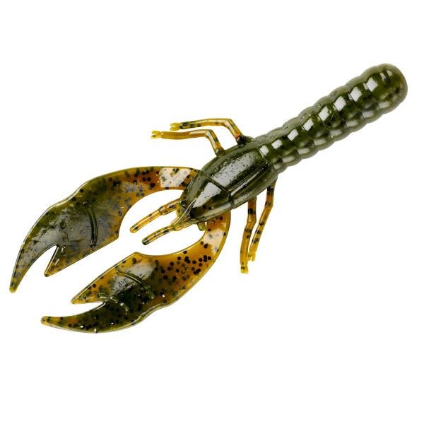 YUM Craw Papi Soft Plastic Lure - Green Pumpkin - 3 3/4 in