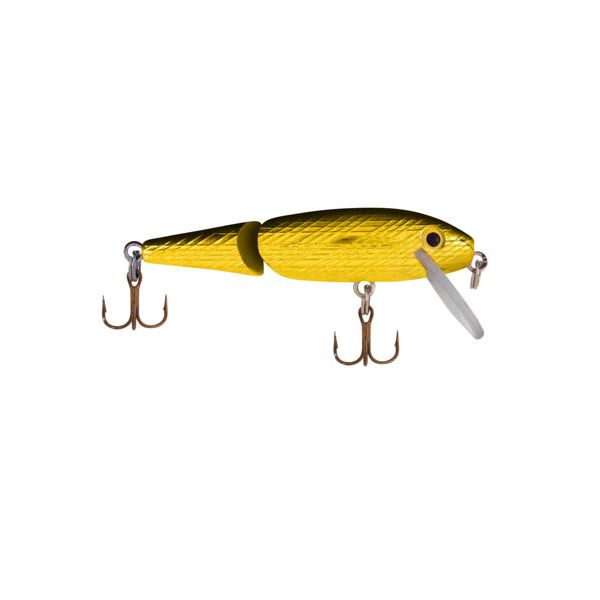 Rebel Jointed Minnow Fishing Lure - Gold/Black - 1 7/8 in