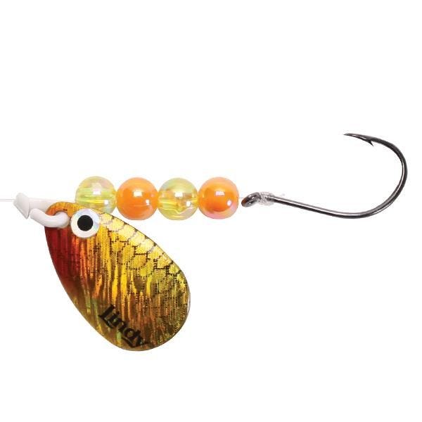 Lindy Spinner Rig (Indiana Blade) - Golden Shiner - #3