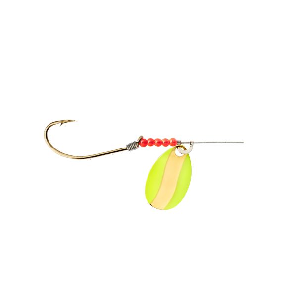 Little Joe Heart-of-Steel Spinners -Chartreuse/Gold