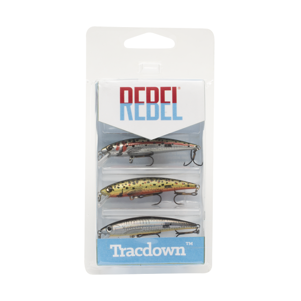 Rebel Tracdown Ghost Minnow 3-Pack