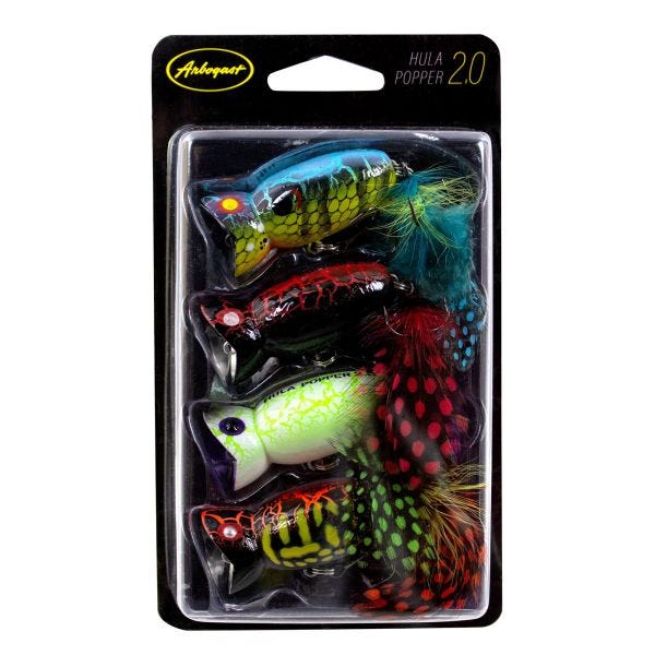  Top Water Bass Fishing Lures Kit, Soft Frog Upgraded