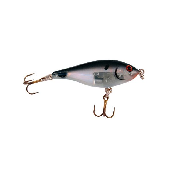 Rebel Raider Fishing Lure - Silver/Flash/Black