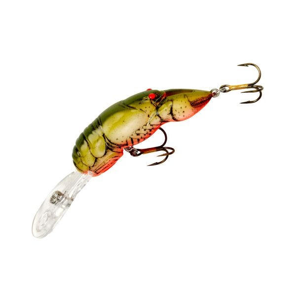 REBEL LURES DEEP WEE-R Fishing Lure • D9326 SILVER w/ YELLOW