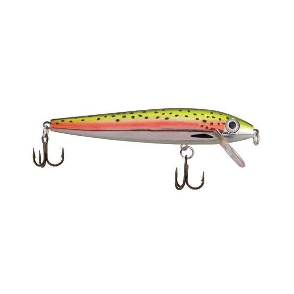 Rebel Tracdown Minnow Fishing Lure - Slick Rainbow Trout - 1 5/8 in