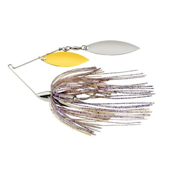 War Eagle Nickel Frame Tandem Willow Spinnerbait- 3/8oz- Blue Herring