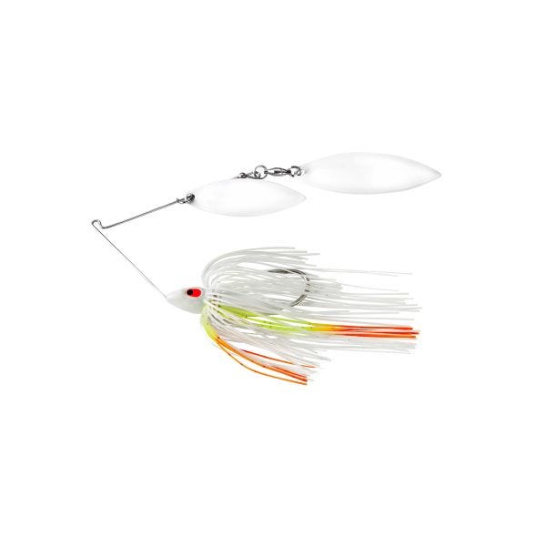 War Eagle Double Willow Painted Head Spinnerbait Cole Slaw / 3/8 oz