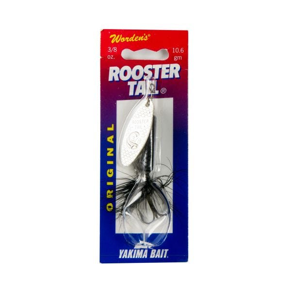 Rooster Tail-Black-3/8 oz