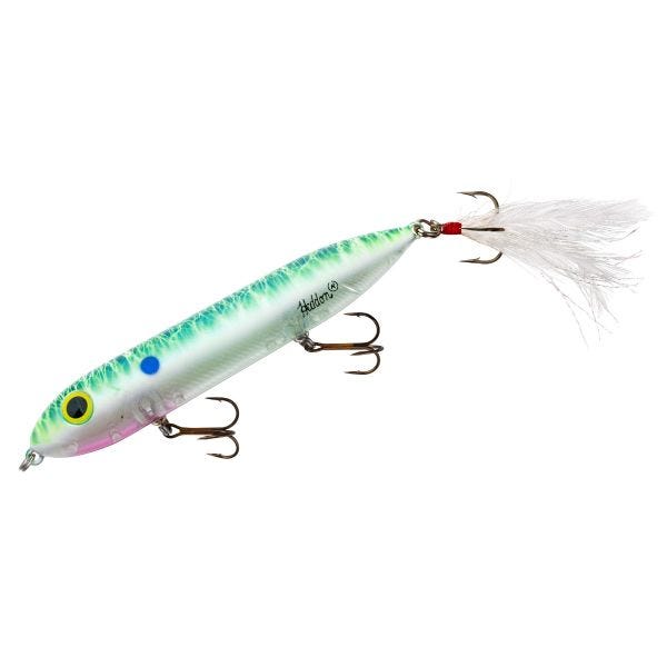 Heddon Feather Dressed Super Spook Neon Green Shad