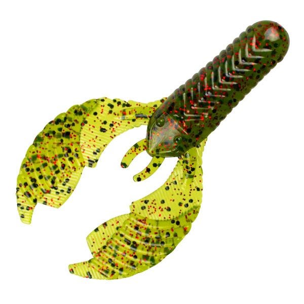 YUM Spine Craw 3 3/4 inch Soft Plastic Craw 8pk Bass Fishing Soft