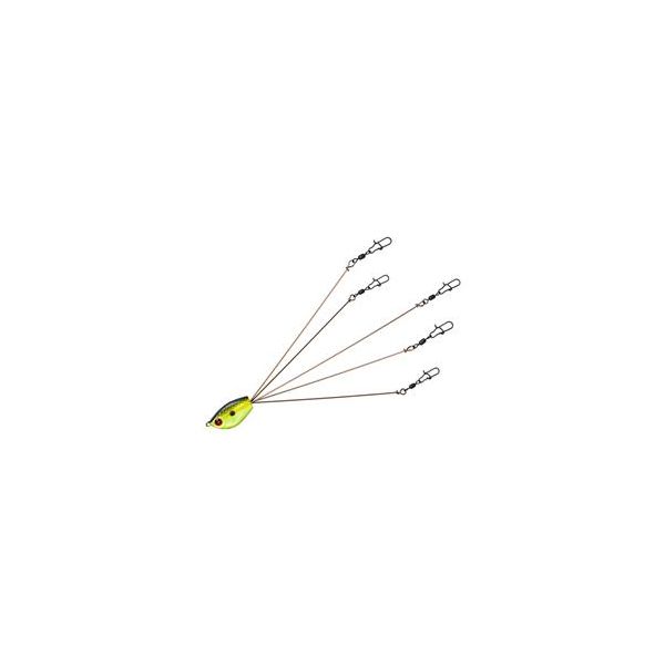 YUMbrella Multie-Lure Rig - Foxy Lady - 5 Wires