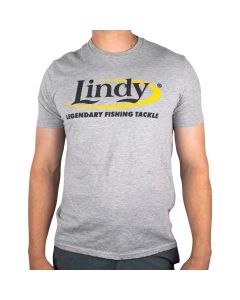 Lindy Grey Logo Short Sleeve T Shirt