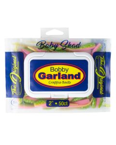 Bobby Garland Baby Shad 50 Count Bag-Electric Chicken