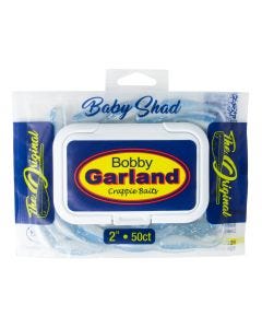 Bobby Garland Baby Shad 50 Count Bag-Blue Ice