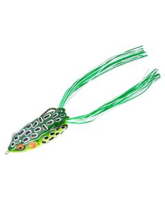 Arbogast Hula Popper Frog White Belly