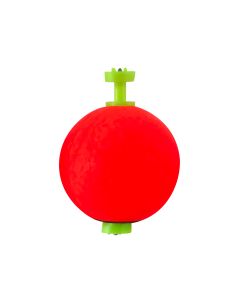 Thill Fish'N Foam Round Floats - Red - 1 in - Unweighted Clip