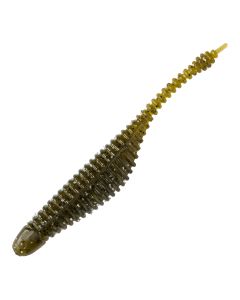 Great Lakes Finesse Drop Minnow-Green Pumpkin Black Flake-2.75"