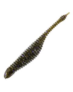 Great Lakes Finesse Drop Minnow-Green Pumpkin Purple Flake-2.75"