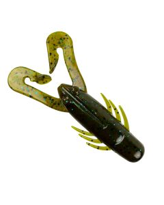 Gene Larew® Hammer Craw Green Pumpkin Blue Flake