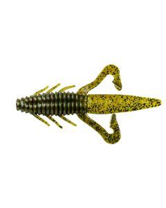 Gene Larew 4.25&amp;quot; Biffle Bug Green Pumpkin Blue Flake