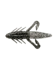 Gene Larew® 3.5" Biffle Bug Jr. Smoke Silver