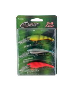 Cotton Cordell Wally Diver Fishing Lure - Wonderbread - 2 1/2 in