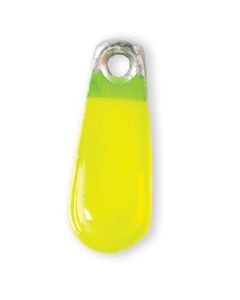 Lindy Painted Walking Sinkers - Chartreuse - 1/8 oz