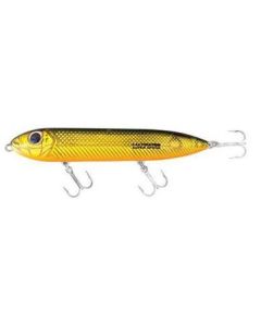Heddon Saltwater Super Spook Fishing Lure - Golden Shiner - 5 in
