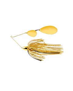 War Eagle Gold Frame Tandem Indiana Spinnerbait Gold Shiner 1/2 oz