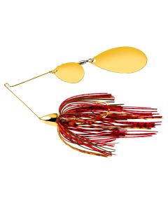 War Eagle Gold Frame Tandem Indiana Spinnerbait Crawdad 1/2 oz