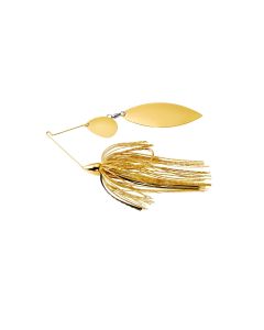 War Eagle Gold Frame Tandem Willow Spinnerbait Gold Shiner 1/2 oz