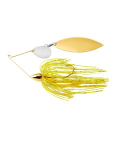 War Eagle Gold Frame Tandem Willow Spinnerbait Sunperch 1/2 oz