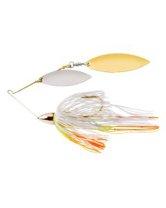 War Eagle Gold Frame Double Willow Spinnerbait Cole Slaw 1/4 oz