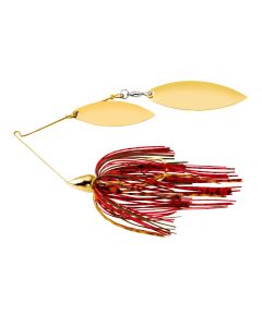 War Eagle Gold Frame Double Willow Spinnerbait Crawdad 1/4 oz