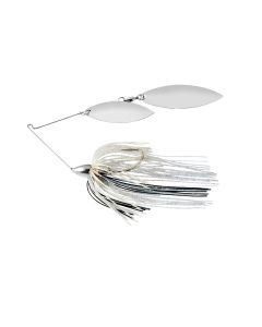 War Eagle Nickel Frame  Double Willow Spinnerbait Silver Shiner 3/4 oz