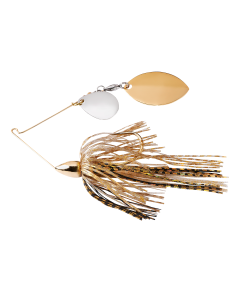 War Eagle Gold Frame Finesse Colorado / Turtleback Spinnerbait Gold Shiner 5/16 oz