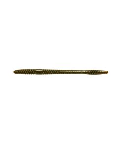 YUM Finesse Worm-Green Pumpkin-5&amp;quot;