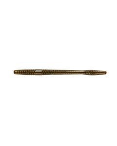 YUM Finesse Worm-Green Pumpkin/Purple Flake-5&amp;quot;